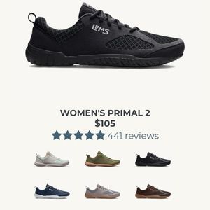 ☀️SALE☀️Lem's Primal 2 shoes